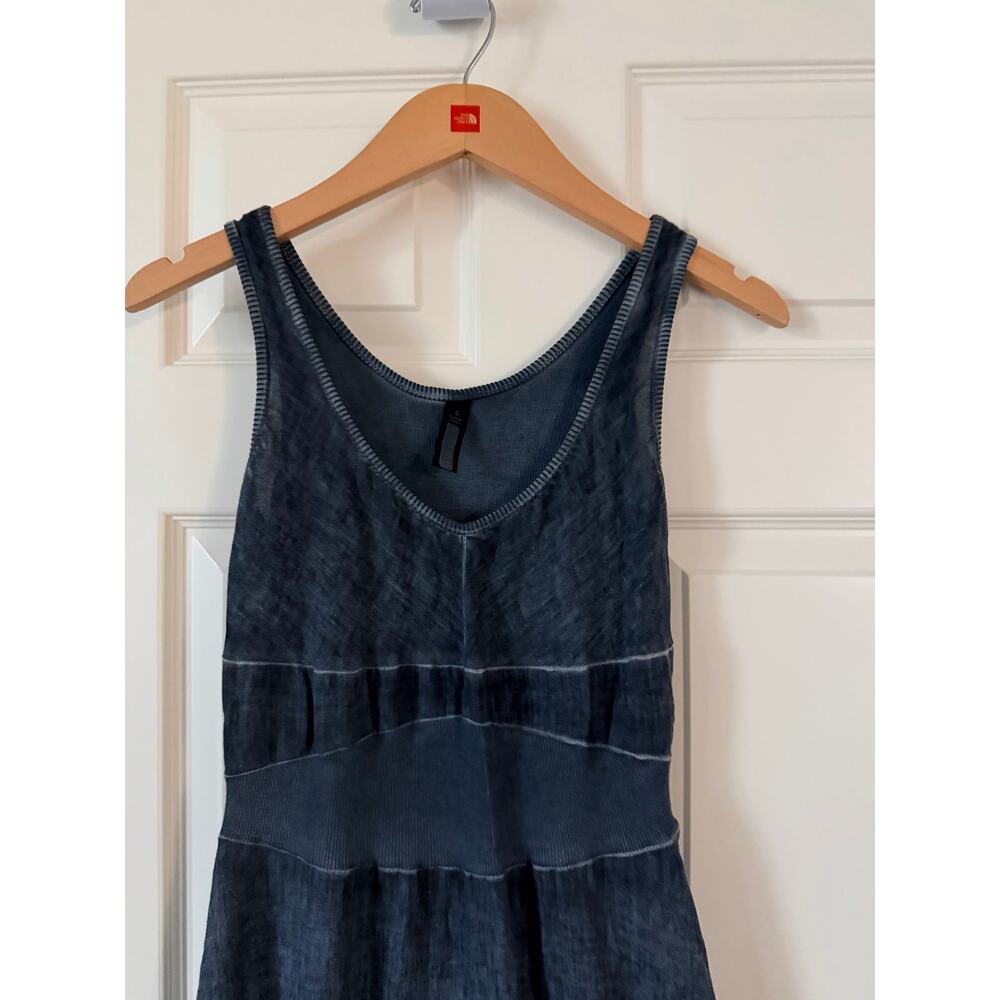 Inizio Linen Magic Lyric Dress - Indigo Blue, Women's S - Picture 3 of 9